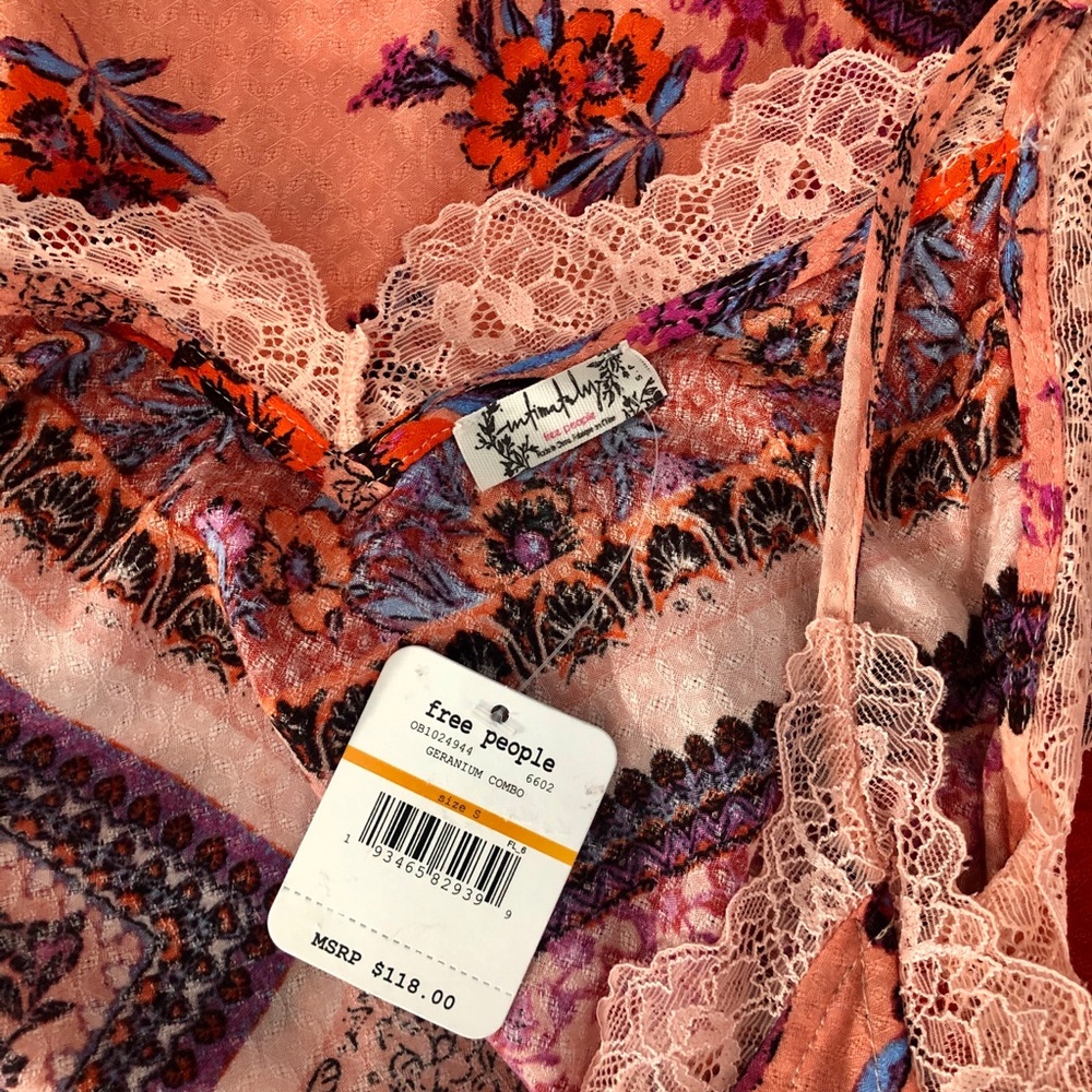 SOLD‼️ FREE PEOPLE Stevie Lace Trim Maxi Dress - Picture 7 of 8